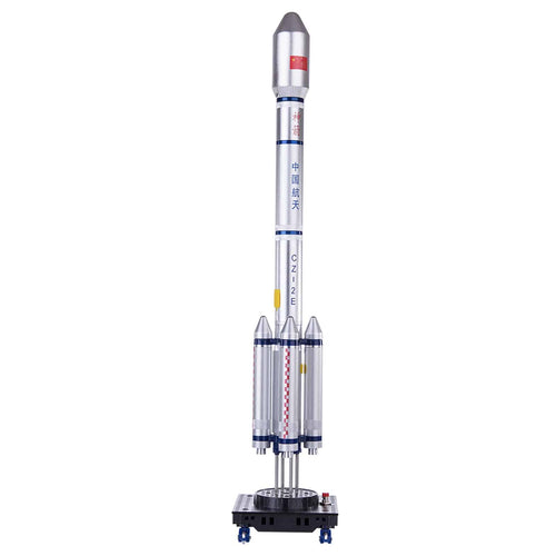 Stirlingkit 3D Metal Assembly 1/140 Chinese Long March 2E Rocket CZ-2E Model Kit Desk Decor