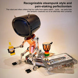 Stirlingkit 3D Metal Bluetooth Wireless Robot RN-001 Speaker Home Decoration, view 2