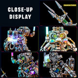 Stirlingkit 3D Metal Diving Ape Difficult Puzzle Model Building Kits 700+PCS, view 2