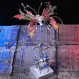 Stirlingkit 3D Metal Mechanical Kinetic Butterfly Assembly Model Building Kit with Transmission, view 2
