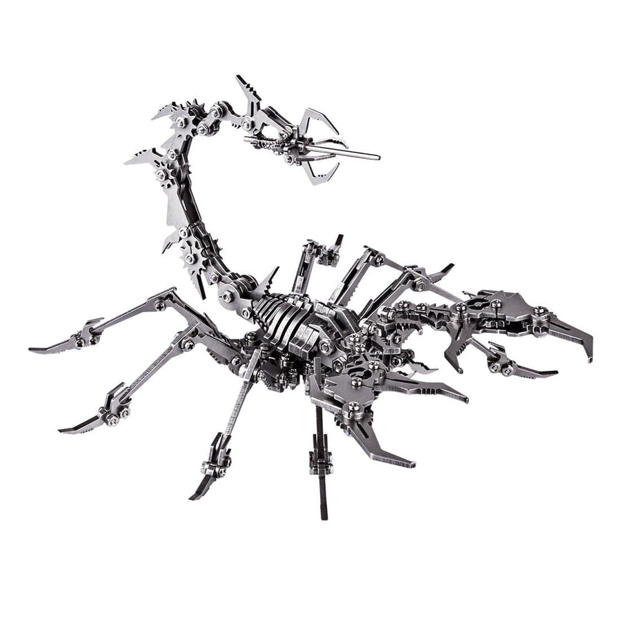 Stirlingkit 3D Metal Puzzle Scorpion DIY Model Kit Detachable 3D Jigsaw Puzzles