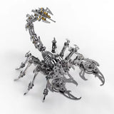 Stirlingkit 3D Metal Puzzle Scorpion DIY Model Kit Detachable 3D Jigsaw Puzzles, view 3