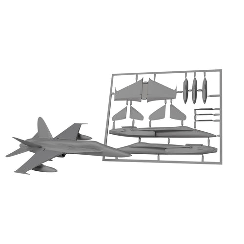 Stirlingkit 3D Printed F-18 Military Fighter Jet Model Kit Card