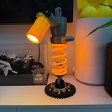 Stirlingkit 3D Printed Glowing Coilover Desk Lamp - Elastic Suspension Table Decor, view 3