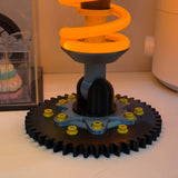 Stirlingkit 3D Printed Glowing Coilover Desk Lamp - Elastic Suspension Table Decor, view 4