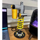 Stirlingkit 3D Printed Glowing Coilover Desk Lamp - Elastic Suspension Table Decor, view 6