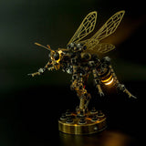 Stirlingkit 3D Stainless Steel Insects Puzzle Model Kit DIY Sound Control Mechanical Wasp Assembly Jigsaw Crafts, view 2
