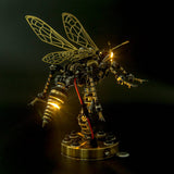 Stirlingkit 3D Stainless Steel Insects Puzzle Model Kit DIY Sound Control Mechanical Wasp Assembly Jigsaw Crafts, view 6