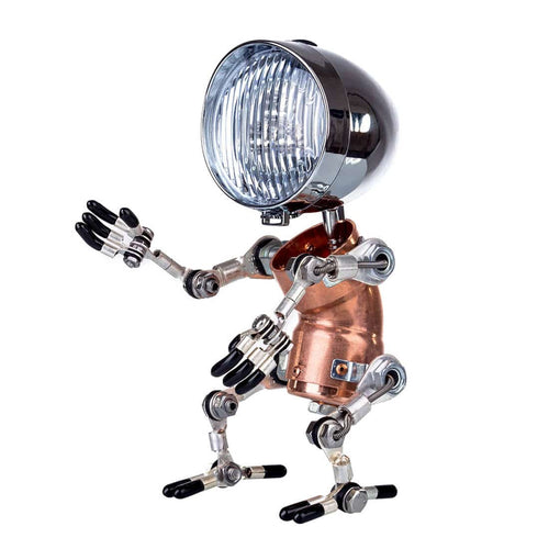 Stirlingkit 3D Steampunk Style Metal Table Lamp Tiny Ornament
