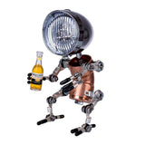 Stirlingkit 3D Steampunk Style Metal Table Lamp Tiny Ornament, view 6