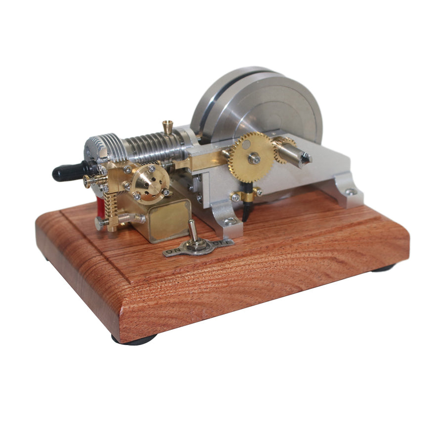 Stirlingkit 4 Cycle Odd Ball Miniature Hit and Miss Gas Engine Model Air-Cooled M96