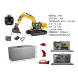 Stirlingkit 4-in-1 1/18 2.4G Metal RTR RC Excavator Model with Simulated Hydraulic System Pre-order, view 3