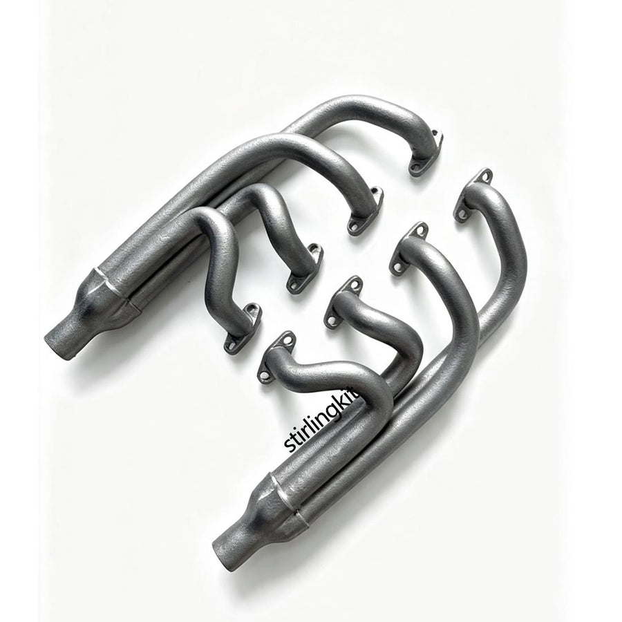 Stirlingkit 4-in-1 Exhaust Header Option Part for Toyan FS-V800BGC V8 Engine Model