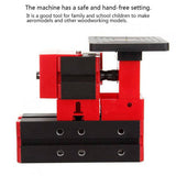 Stirlingkit 4 In 1 Micro Machine Tool Wire Saw Wood Lathe Sand Mill Handheld Machine Tool DIY Assembly Kit 100PCS+, view 5