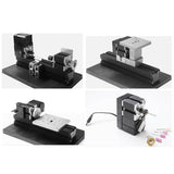 Stirlingkit 4 In 1 Wire Saw Wood Lathe Sand Mill Handheld Micro Machine Tool DIY Assembly Kit 100PCS+, view 4