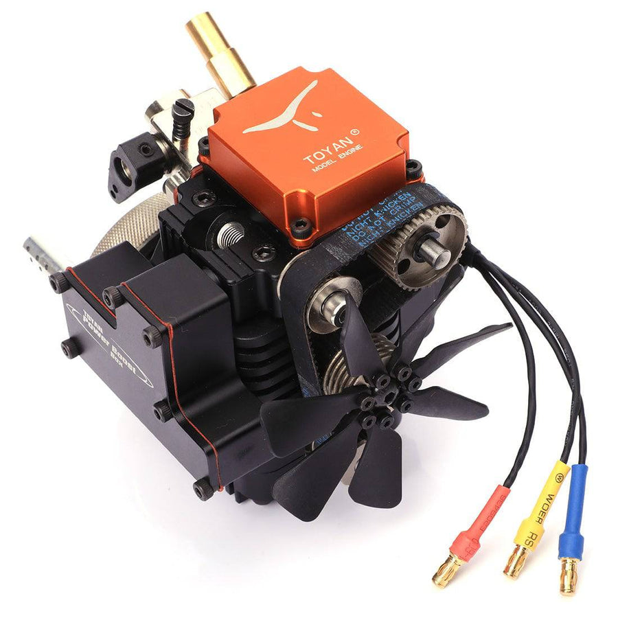 Stirlingkit 4 Stroke RC Engine Gasoline Engine Model Kit for RC Car Boat Airplane - Toyan FS-S100G