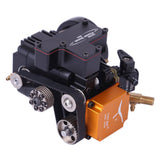 Stirlingkit 4 Stroke RC Engine Water Cooled Gasoline Model Engine Kit for RC Car Boat Airplane - Toyan FS-S100G(w), view 4