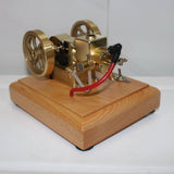 Stirlingkit 4 Stroke Watercooled Metal 1.6cc Gasoline Engine- M17 Hit and Miss Engine with Speed Governor, view 2