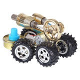 Stirlingkit 4-Wheeled Stirling Engine Powered Car Model STEAM Scientific Experiment Educational Toys, view 2