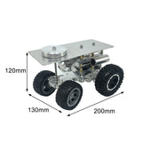 Stirlingkit 4 Wheels Stirling Engine Powered Tractor Model Physical Experiment Toy Education, view 6