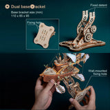 Stirlingkit 421PCS Steampunk Victorian Fantasy Spaceship Wooden Puzzle Toy, view 5