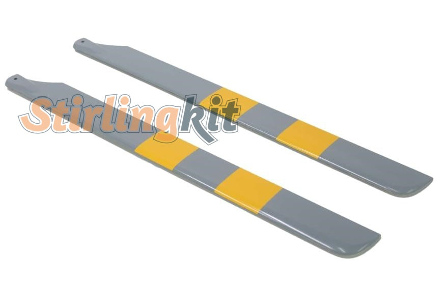 Stirlingkit 430MM Glass Fiber Blades FLISHRC FL500 Large Scale RC Helicopter Model