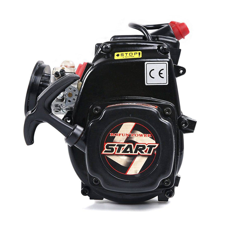 Stirlingkit 45cc Single-cylinder 2-strokes Gasoline Engine with Carburetor Spark Plug for Rovan LT LOSI 1/5 RC Gasoline Model Car