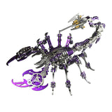 Stirlingkit 4pcs Scorpions DIY Animal 3D Metal Model Kits for Adult, view 2