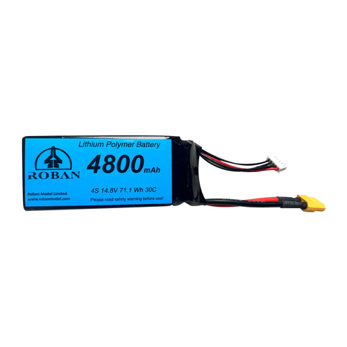 Stirlingkit 4S 4800mAh Battery for WOLFBUSH & ROBAN AH-1W Cobra RC Helicopter