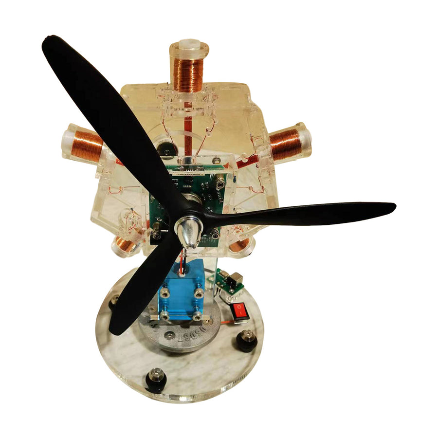 Stirlingkit 5 Cylinder Electromagnetic Radial Solenoid Engine Model