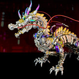 Stirlingkit 50cm Cyberpunk Mythical Dragon 3D Metal Puzzle Kits, view 2