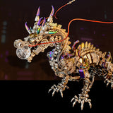 Stirlingkit 50cm Cyberpunk Mythical Dragon 3D Metal Puzzle Kits, view 6