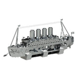 Stirlingkit 50PCS Lost At Sea Mechanical Steamship 3D Assembly Model, view 5