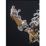 Stirlingkit 513Pcs DIY Metal Mechanical Mecha Puzzle Model Kit 3D Assembly Pawns Jigsaw Crafts - Guan Yu, view 5
