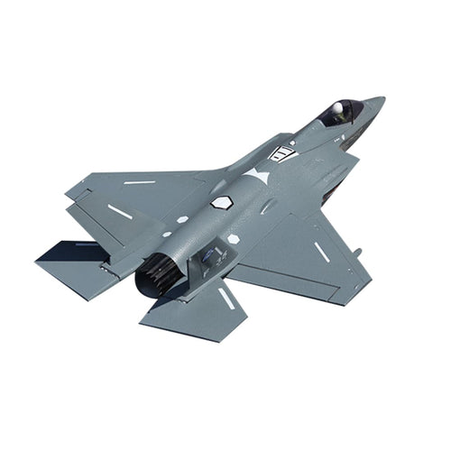 Stirlingkit 517mm Wingspan RC Jet Fighter Plane Model EPO Ready To Fly RTF - Grey