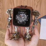 Stirlingkit 540PCS+ DIY Mechanical Chronos Watch Stand Mecha Warrior Metal Model, view 3