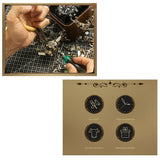 Stirlingkit 540PCS+ DIY Mechanical Chronos Watch Stand Mecha Warrior Metal Model, view 6