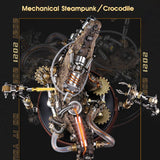 Stirlingkit 547PCS+ DIY Mechanical Variation Crocodile Desktop Decoration Exquisite Gift, view 3