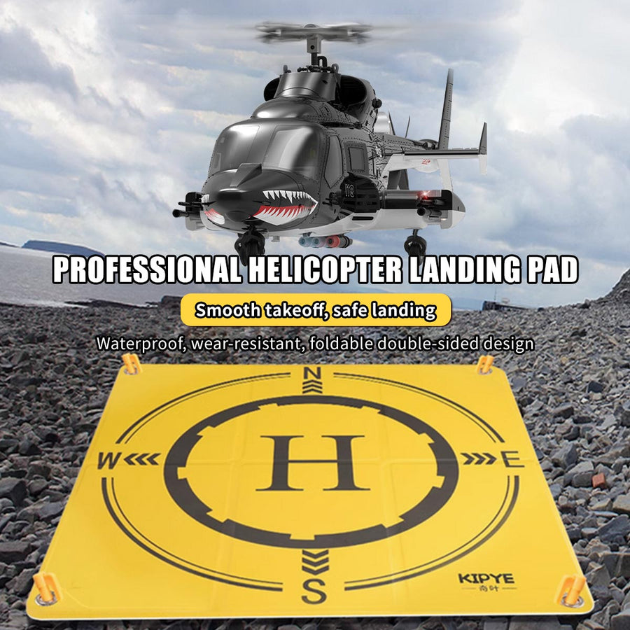 Stirlingkit 54cm / 110cm Foldable Reversible Helipad for RC Helicopters (Under 250 & 500 Size)