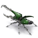 Stirlingkit 588PCS+ Mechanical Dynastes Large Beetle 3D Metal Model Kits -Standard Version, view 3