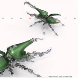 Stirlingkit 588PCS+ Mechanical Dynastes Large Beetle 3D Metal Model Kits -Standard Version, view 6