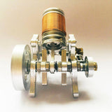 Stirlingkit 6-12V Single Cylinder Electromagnetic Solenoid Valve Engine Model, view 2