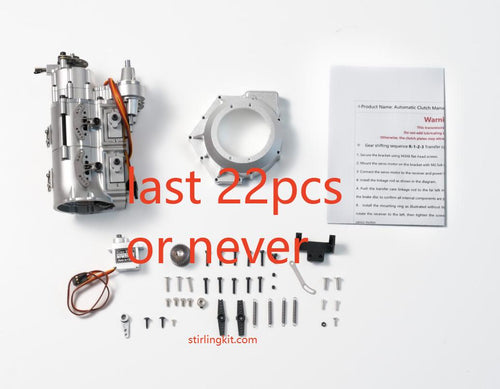 Stirlingkit 6-Speed Transmission with High/Low Range for CISON V8 Engine Model Kits V8-440