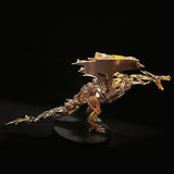 Stirlingkit 600CS DIY Mechanical Steampunk Western Dragon with Wing Assembly 3D Metal Model Kits, view 2