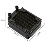 Stirlingkit 60MM Water Cooling Radiator for CISON FL4-175 Engine Model, view 2