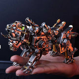 Stirlingkit 650PCS+ 3D Metal Smilodon Saber-toothed Cat DIY Kits Assembly, view 2