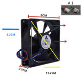Stirlingkit 6cm 12V Water cooling Fan for CISON FL4-175 Engine, view 2