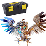 Stirlingkit 700+PCS Steampunk Owl DIY Assembly Model Building Kits, view 2
