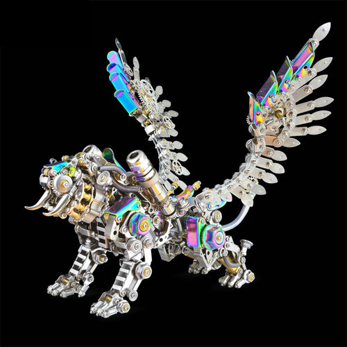 Stirlingkit 700PCS+ Colorful Bengal Tiger 3D Metal Model Assembly Building Kit for Adults