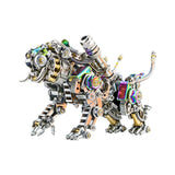 Stirlingkit 700PCS+ Colorful Bengal Tiger 3D Metal Model Assembly Building Kit for Adults, view 2